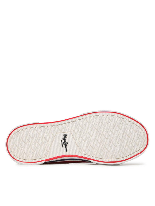 Pepe Jeans Sneakers aus Stoff Pepe Jeans Brady Boy Basic PBS30527 Rot