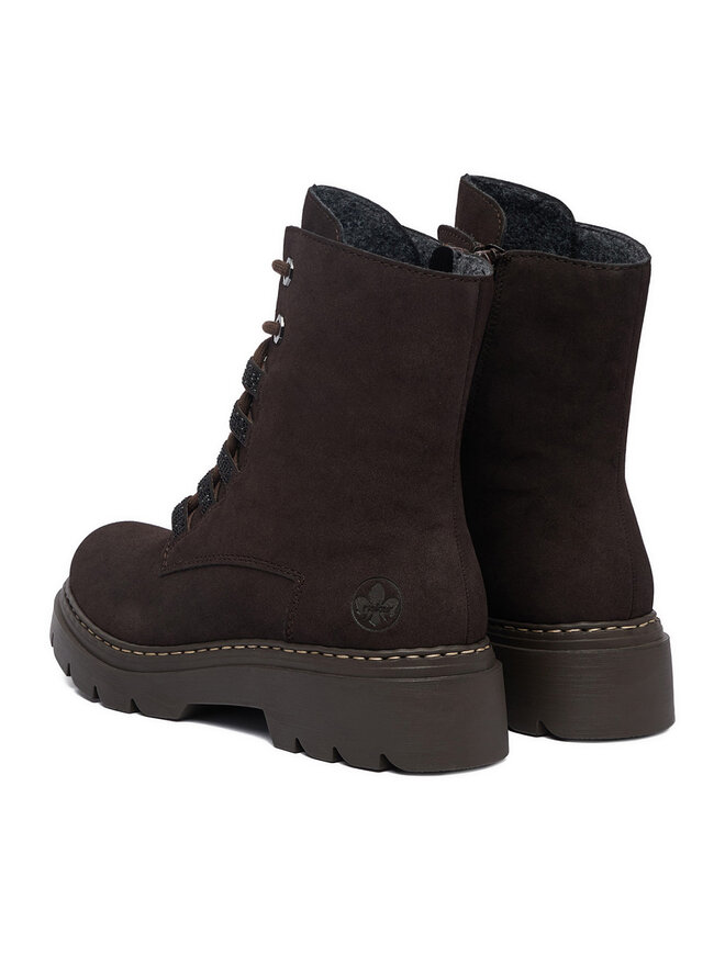 Rieker Schnürschuhe Rieker CEO-76729-25 Dunkelbraun