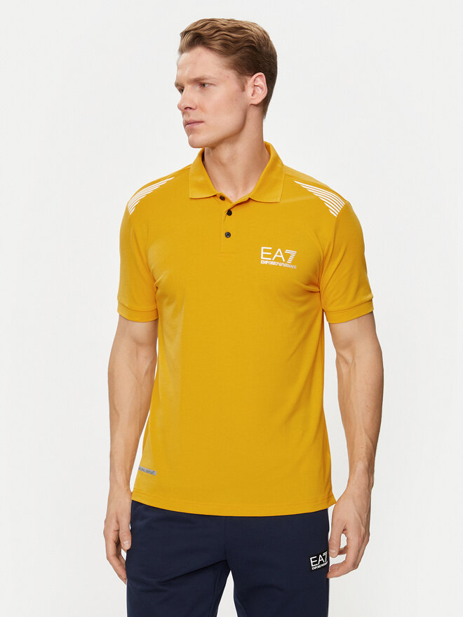 EA7 Emporio Armani EA7 Emporio Armani Поло 3DPF51 PJULZ 1680 Жовтий Regular Fit