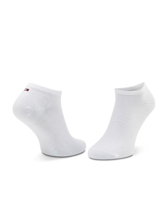 Tommy Hilfiger Unisex trumpų kojinių komplektas (2 poros) Tommy Hilfiger 342023001 Balta