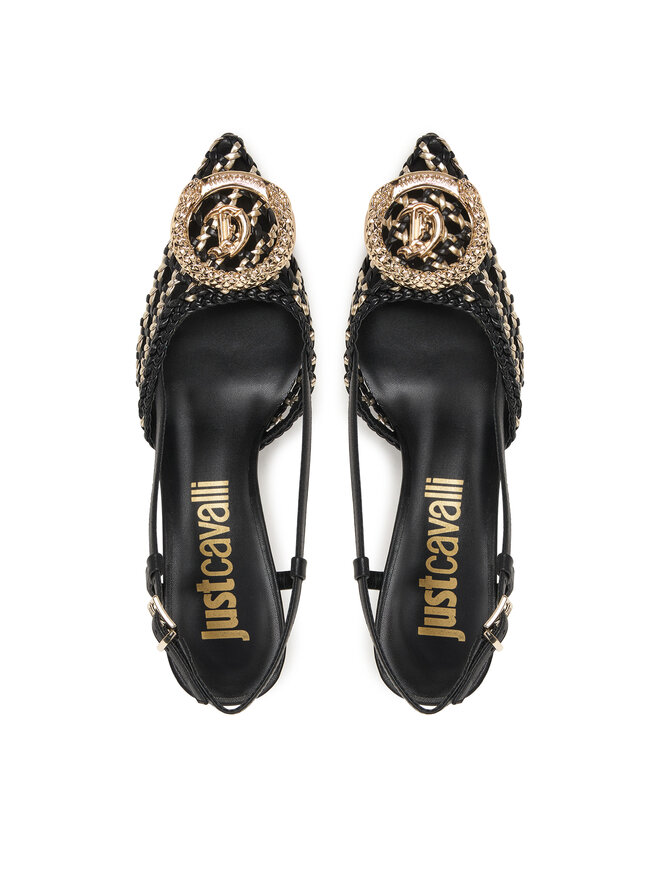 Just Cavalli Туфлі на шпильці Just Cavalli 80RA3S14 ZSE38 Чорний