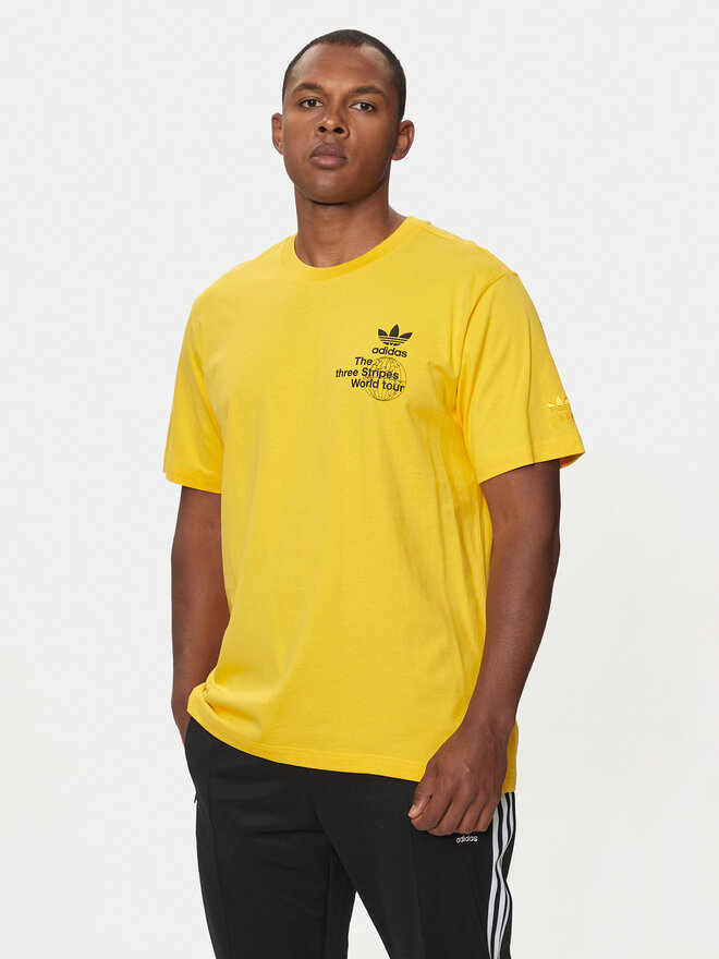adidas adidas Camiseta BT IS0183 Amarillo Regular Fit