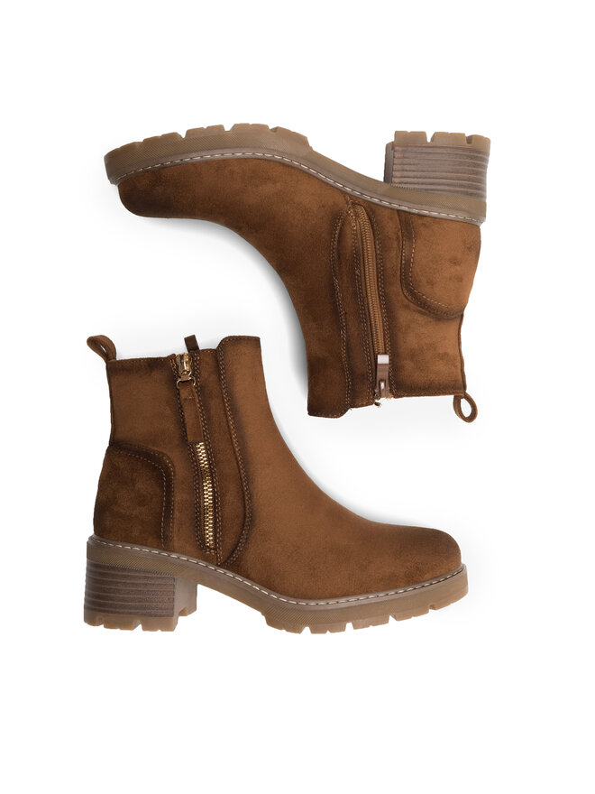 Clara Barson Stiefeletten Clara Barson BRIGITTE HL23202 Braun