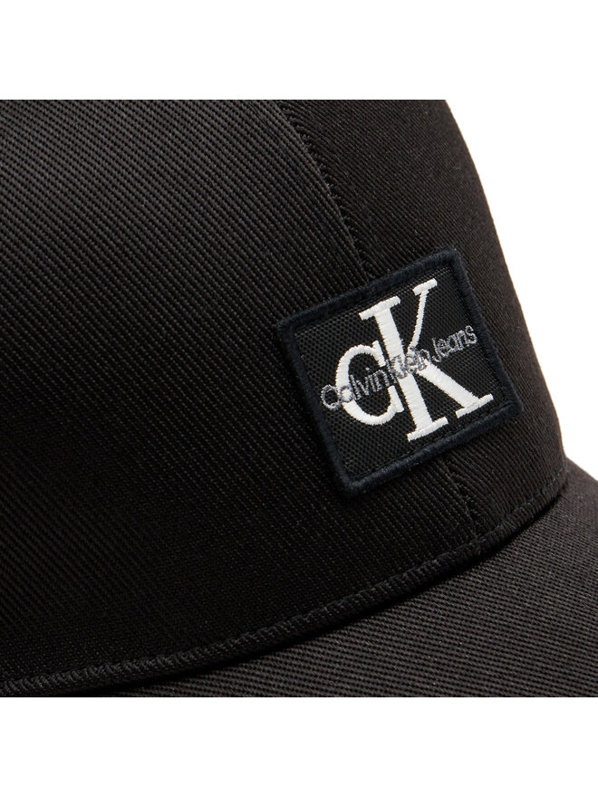 Calvin Klein Jeans Cappellino Calvin Klein Jeans Mono Logo Patch Cap K60K612381 Nero