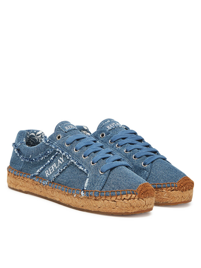 REPLAY Espadrilles REPLAY GWF22 .000.C0088T Kék