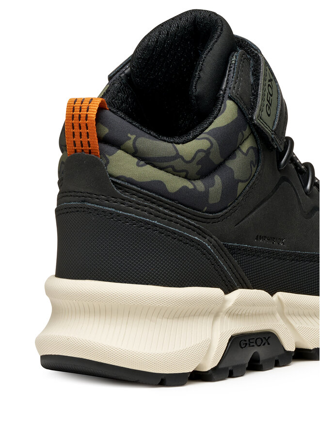 Geox Zābaki Geox J Flexyper Plus J36LCG 0MEMN C0033 S Melns