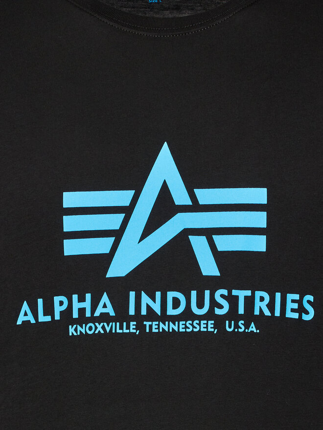 Alpha Industries Alpha Industries T-Shirt Basic 100501 Μαύρο Regular Fit