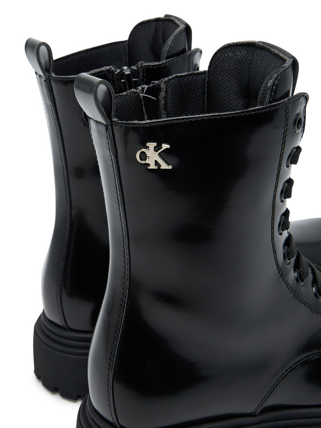 Calvin Klein Schnürstiefeletten Calvin Klein Tronchetto Allacciato V4A5-83133-1453 Schwarz