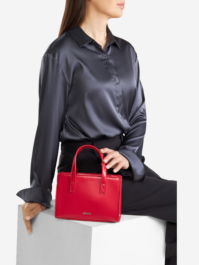 JENNY Handtasche JENNY JNY-M-006-07 Rot