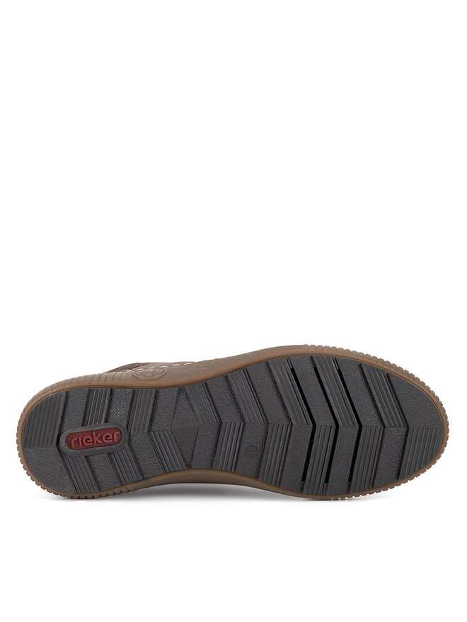 Rieker Botki Rieker Z6630-24 Brązowy