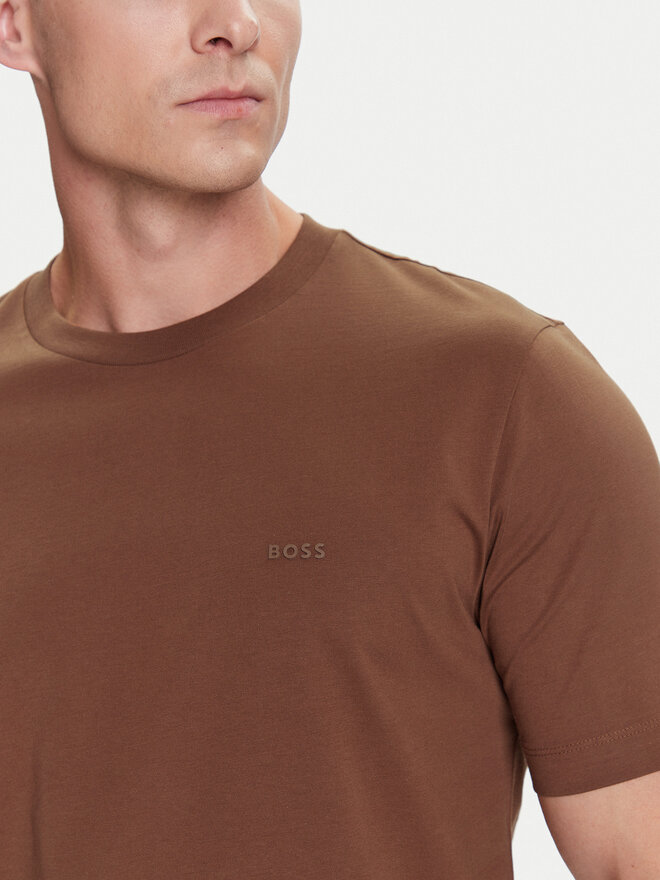 BOSS BOSS Camiseta Thompson 01 50468347 Marrón Regular Fit