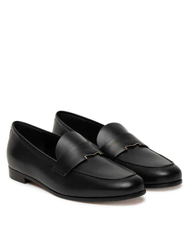 Max Mara Slipper Max Mara Regentmoc 2524526071600 Schwarz