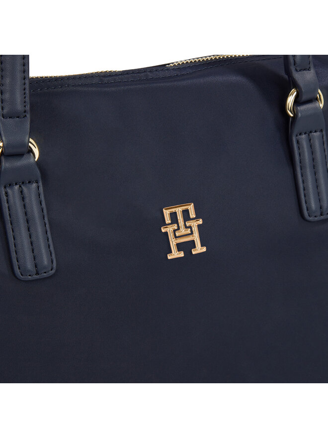 Tommy Hilfiger Bolso Tommy Hilfiger Poppy Th Tote AW0AW15639 Azul marino