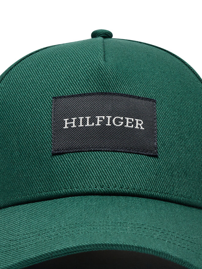 Tommy Hilfiger Czapka z daszkiem Tommy Hilfiger Monotype Patch AM0AM12891 Zielony