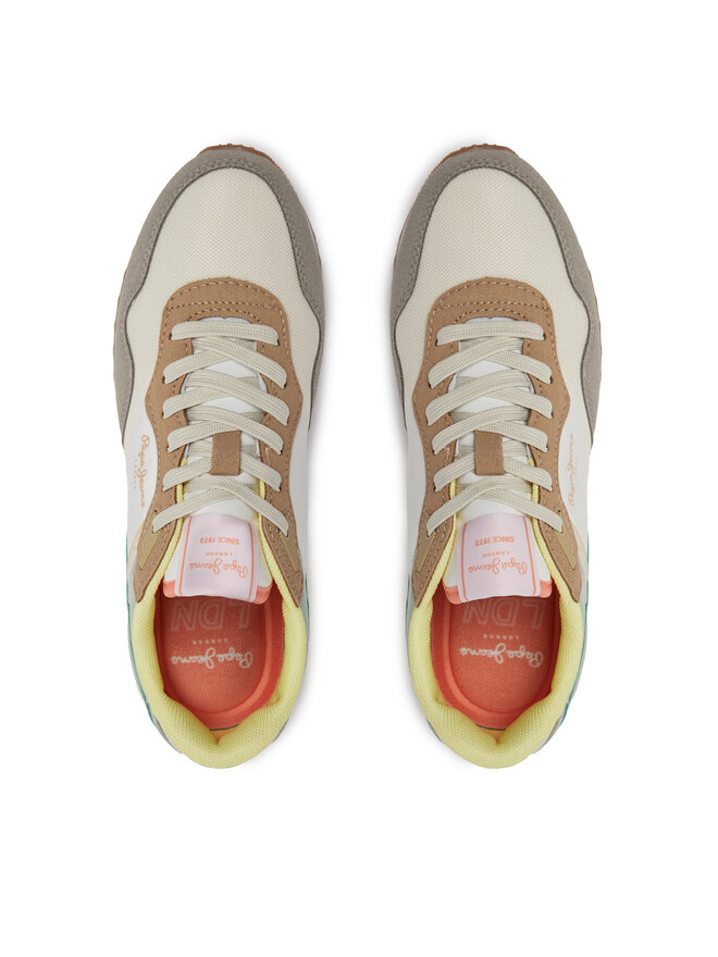 Pepe Jeans Снікерcи Pepe Jeans London Urban W PLS40005 Сірий