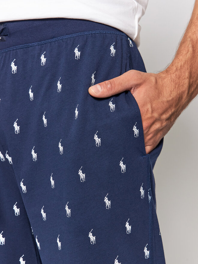 Polo Ralph Lauren Polo Ralph Lauren Παντελόνι πιτζάμας 714844764001 Σκούρο μπλε Regular Fit