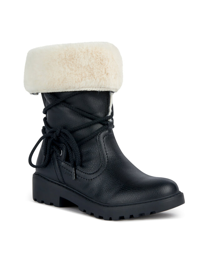 Geox Ботуши Geox J Casey Girl B Abx J367ZA 000BU C9999 D Черен