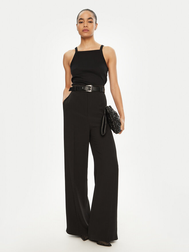 IVY OAK IVY OAK Top Klara Rose IO1100X2362 Negro Slim Fit