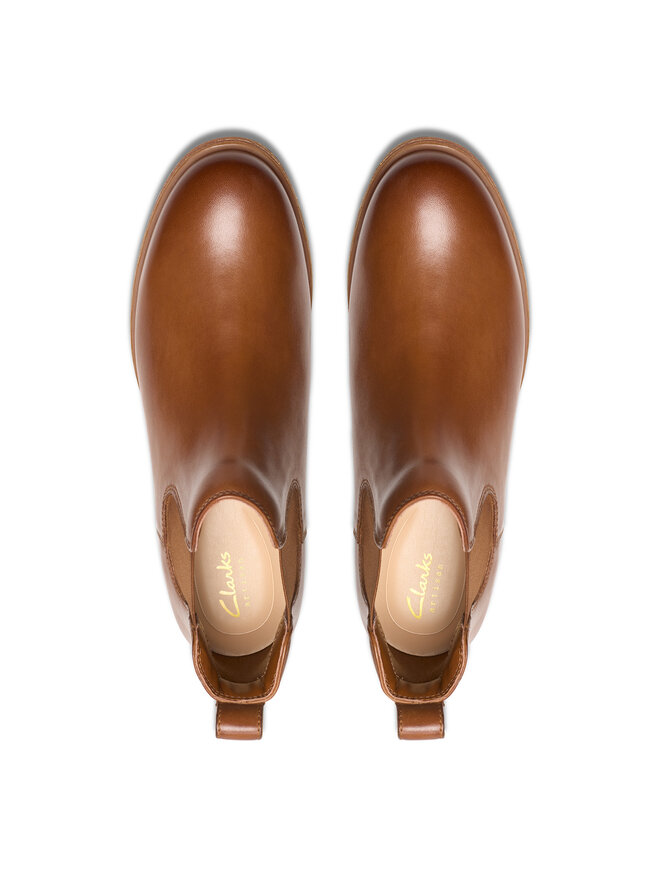 Clarks Klassische Stiefeletten Clarks Havisham Top 26178718 Braun