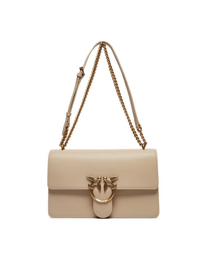 PINKO Handtasche Pinko Love One Classic Dc AI 24-25 PLTT 100941 A0F1 Beige