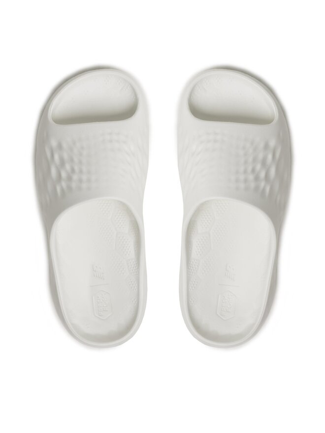 New Balance Чехли New Balance SUFHUPW3 Бял