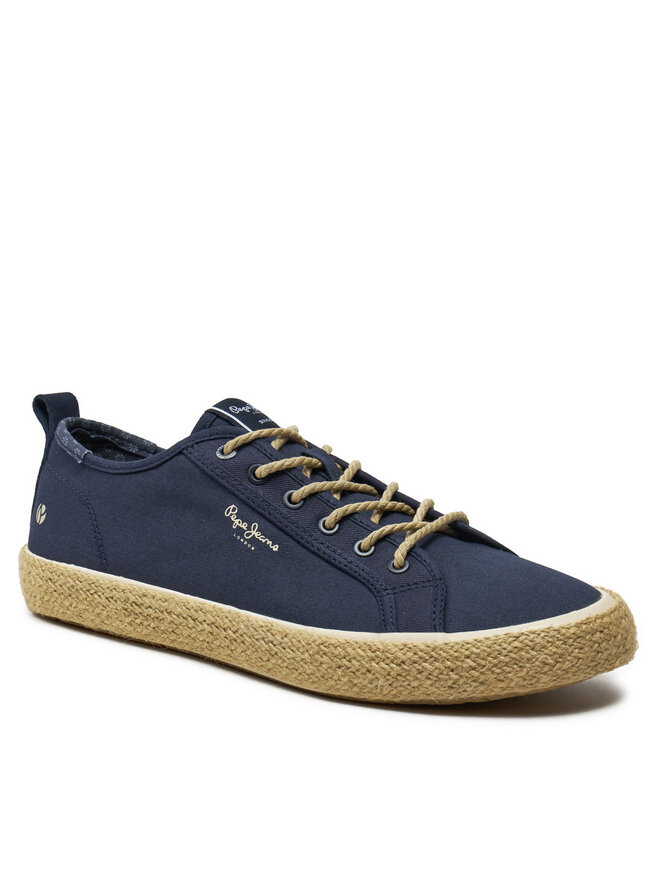 Pepe Jeans Espadryle Pepe Jeans Port Basic PMS10324 Granatowy