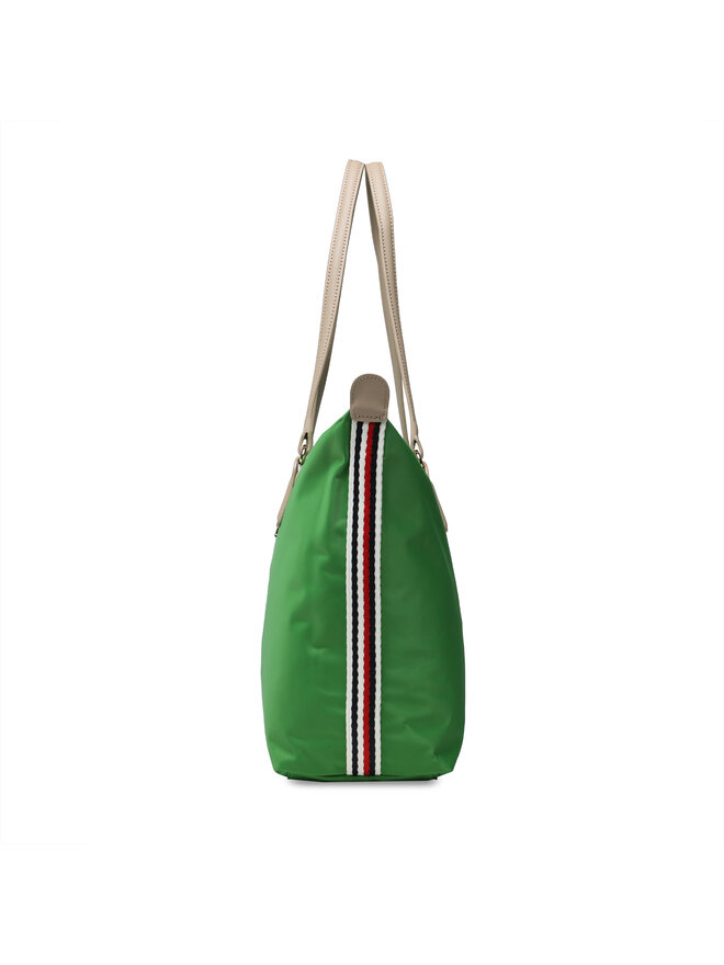 Tommy Hilfiger Τσάντα Tommy Hilfiger Poppy Tote Corp AW0AW14474 Πράσινο