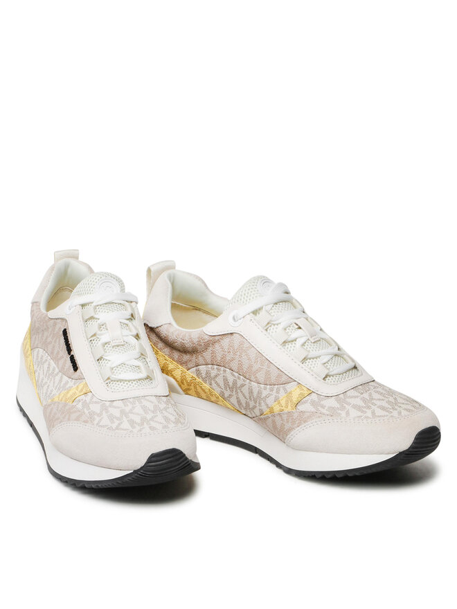MICHAEL Michael Kors Laisvalaikio batai MICHAEL Michael Kors Allie Stride Trainer 43S2ALFS1B Smėlio