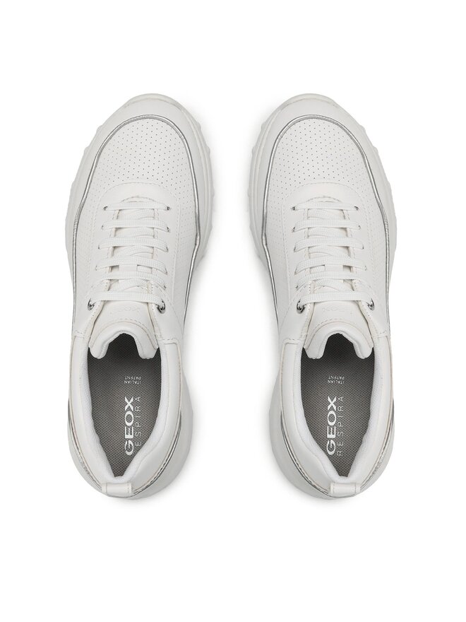 Sneakers Geox D Alleniee B D35LPB 0BCBN C1002 Weiß | eschuhe.de