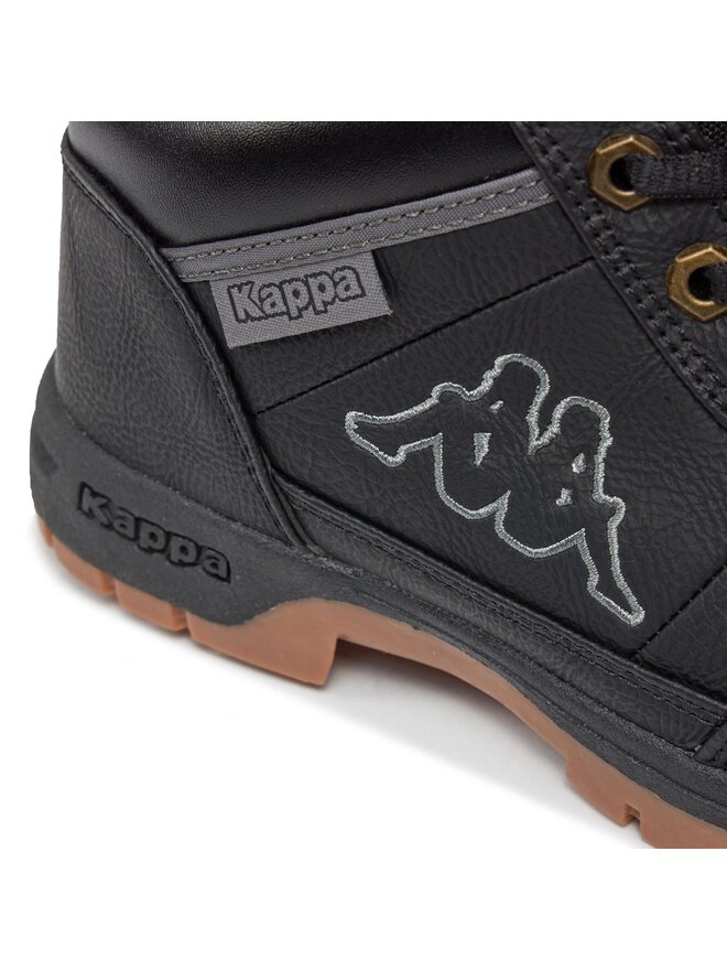 KABAブラック38 Трекінгові черевики Kappa Bright Mid T 260239T Чорний | evzuttya