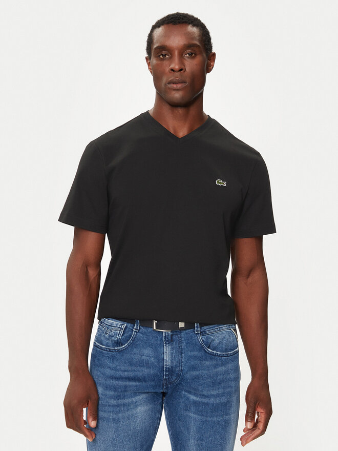 Lacoste Lacoste T-Shirt TH5077 Μαύρο Regular Fit
