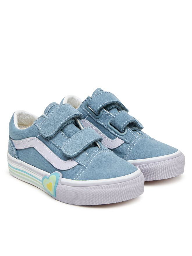 Vans Teniși Vans Old Skool V Heart VN000D4DCFL1 Albastru