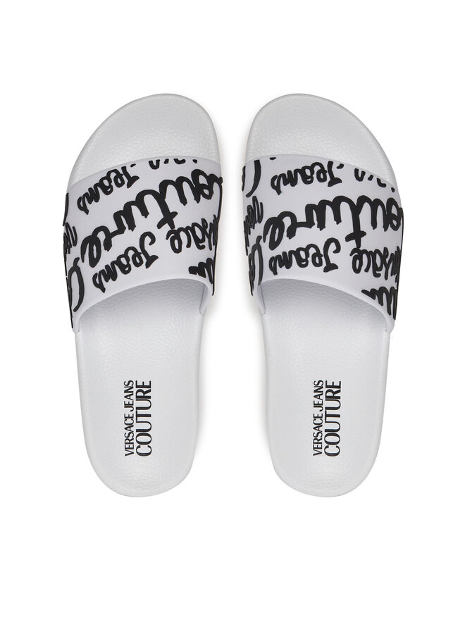 Versace Jeans Couture Klapki Versace Jeans Couture 78VA3SQ1 Biały