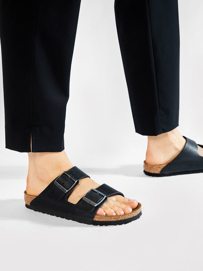 Pantoletten Birkenstock Arizona Bs 0552113 Schwarz | eschuhe.de