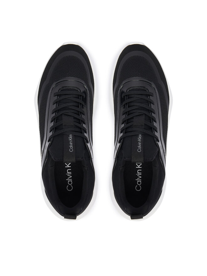 Calvin Klein Sneakers Calvin Klein Light Eva Run Laceup Sock Jelly HW0HW03434 Schwarz