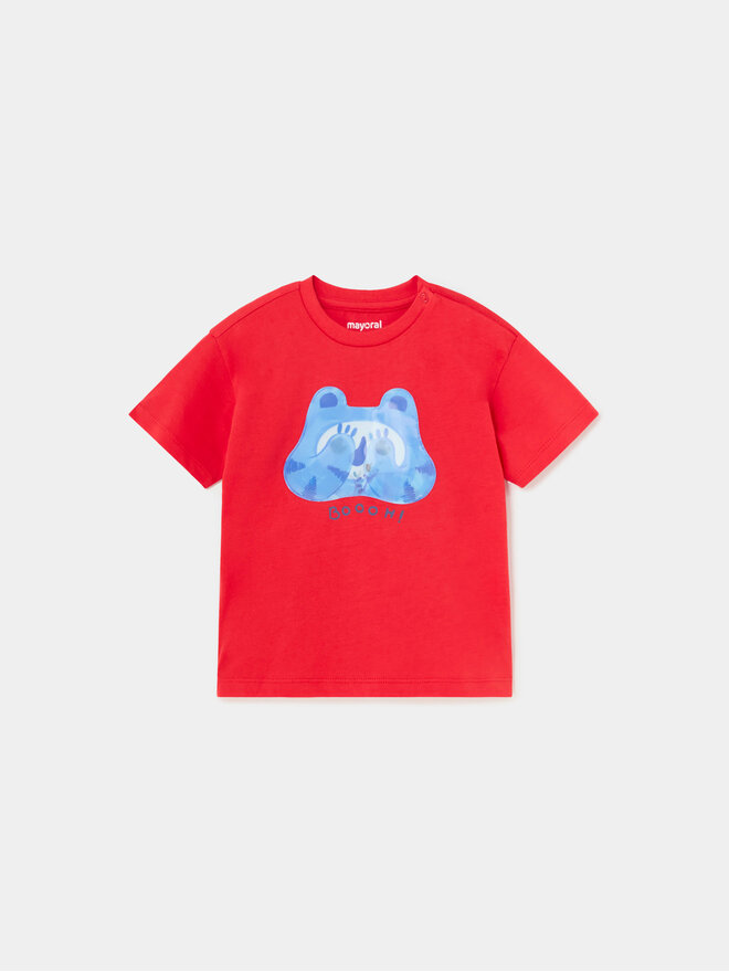 Mayoral Mayoral T-shirt 1025 Crvena Regular Fit