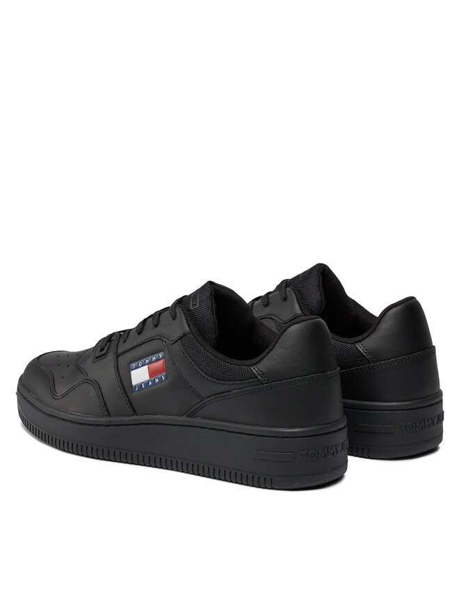 Tommy Jeans Sneakersy Tommy Jeans Tjm Retro Basket Ess EM0EM01395 Czarny