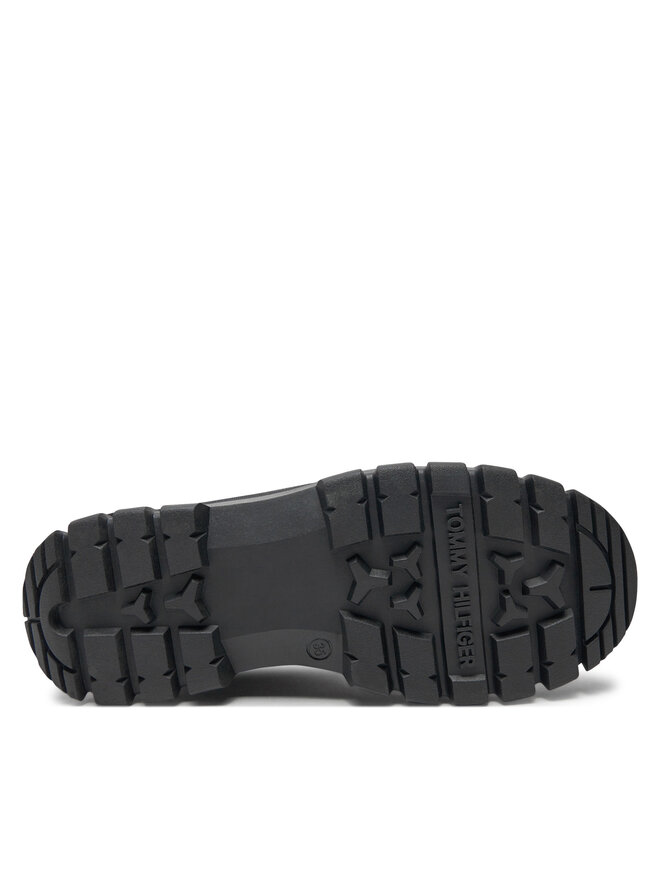 Tommy Hilfiger Μποτίνια Tommy Hilfiger Lace-Up Bootie T3X5-33707-1492 S Μαύρο