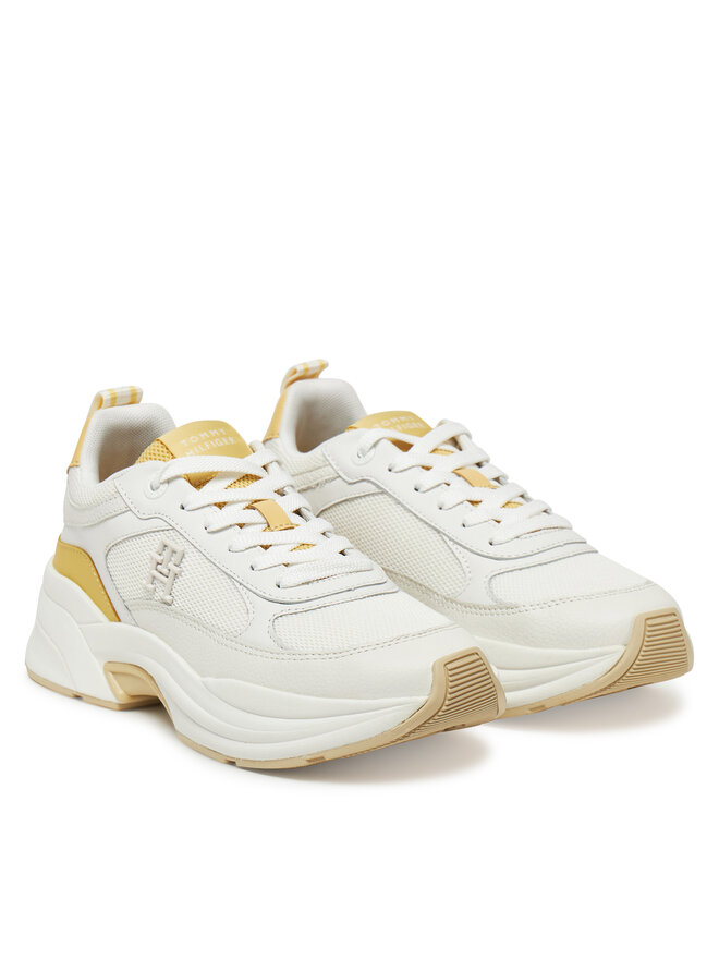 Tommy Hilfiger Αθλητικά Tommy Hilfiger Th Chunky Runner FW0FW08474 Λευκό