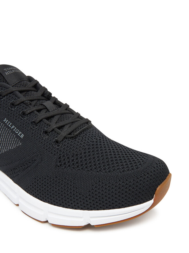 Tommy Hilfiger Сникърси Tommy Hilfiger Modern Comfort Run Knit FM0FM05524 Черен