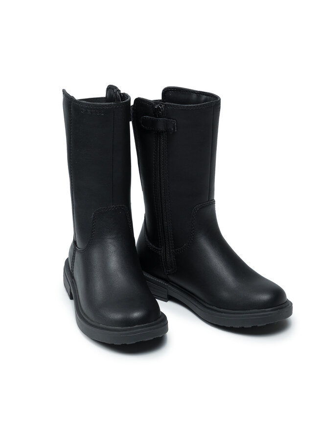 Geox Kozačky Geox J Eclair G.E J169QE 000BC C9999 M Černá