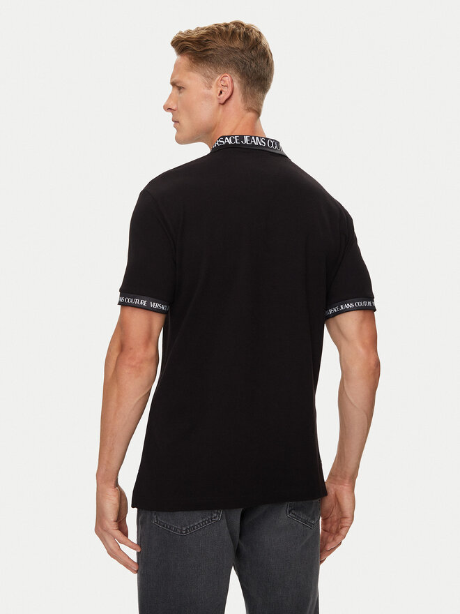 Versace Jeans Couture Versace Jeans Couture Polo 76GAGT00 Μαύρο Regular Fit