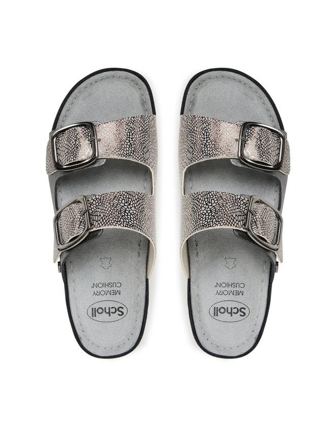 Scholl Шльопанці Scholl Aberdeen MF32087 Сірий