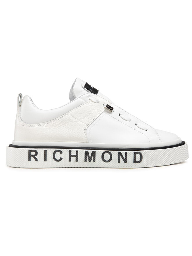 John Richmond Снікерcи John Richmond 10167 B Білий