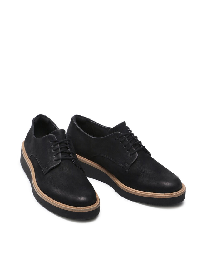 Clarks Halbschuhe Clarks Baille Stitch 261574364 Schwarz