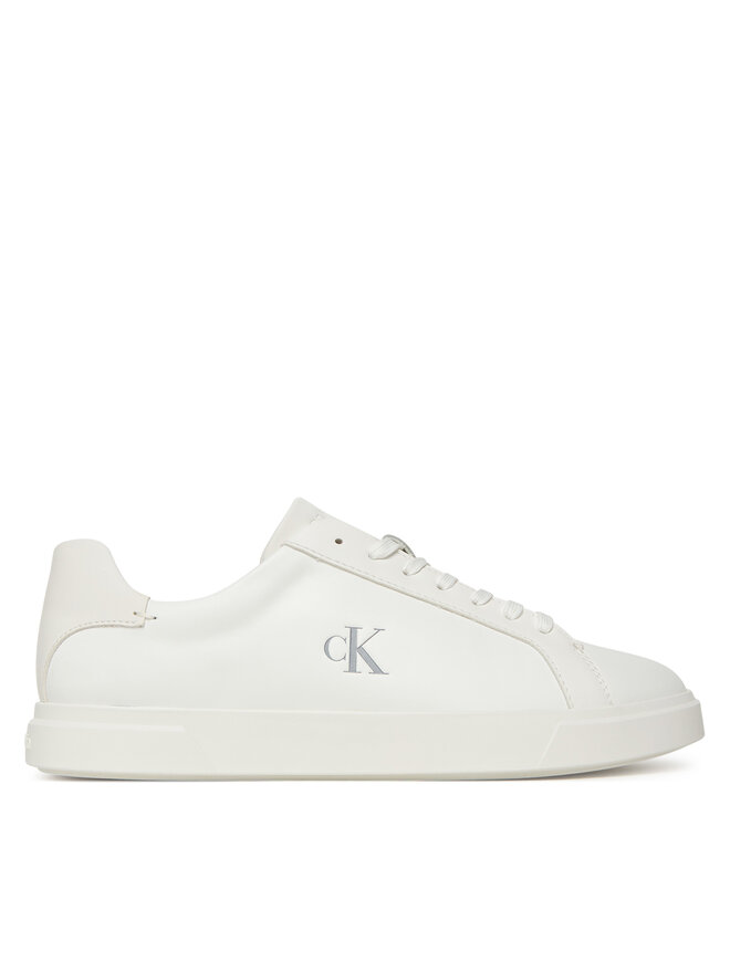 Calvin Klein Sneakersy Calvin Klein Low Pro Cups Lth Mg HW0HW02823 Biały