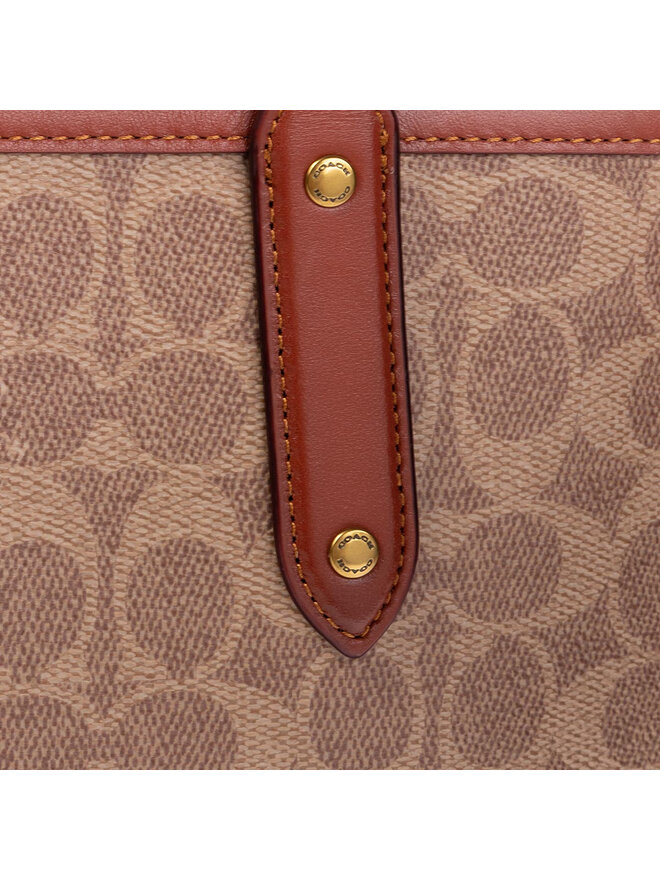 Coach Сумка Coach Cc Sig Cen Tot Zip 69422 Коричневий