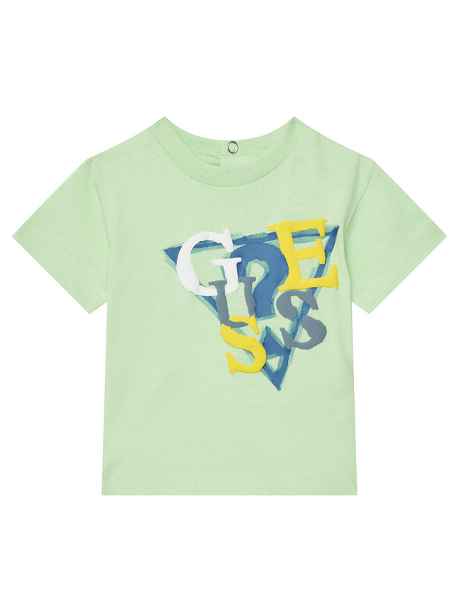 Guess Guess Camiseta I5GI01 K8HM4 Verde Regular Fit