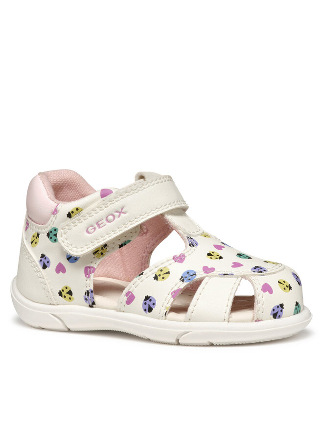 Geox Sandály Geox B Sandal Zapito B556FB 000BC C0653 Bílá