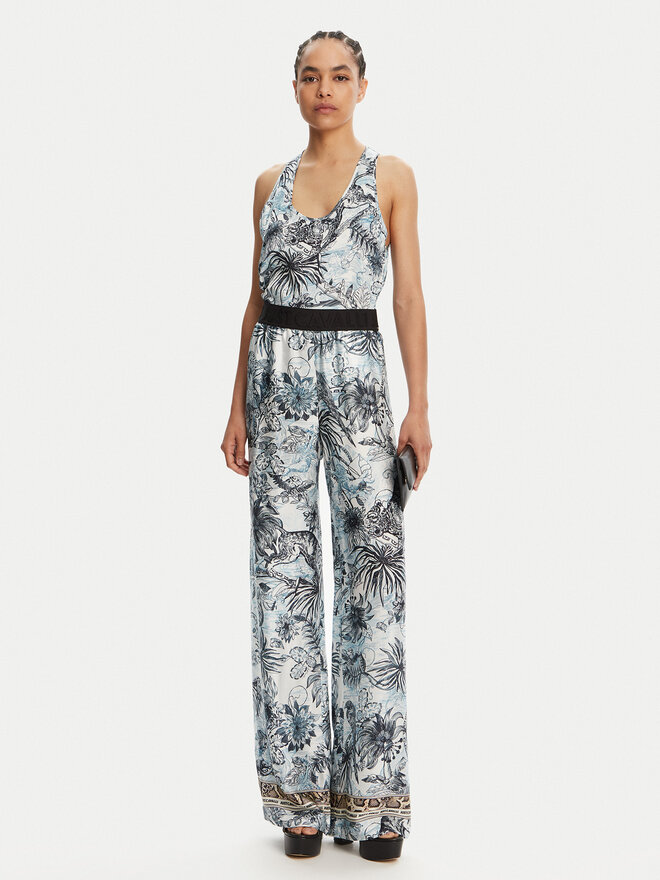 Just Cavalli Just Cavalli Топ 78PAH640 Голубий Regular Fit